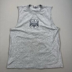 Vintage West Coast Choppers Jesse Who Shirt Men's Large Gray Sleeveless Top‎